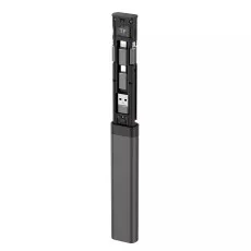 Budi 9 in 1 Multifunctional Cable Stick 65W Fast Charging Support TF SIM Card Data Sync