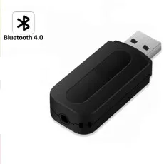 Universal 5.0 Wireless Aux USB Adapter Transmitter Receiver 3.5mm Audio Jack Compatible Apple Samsung UK