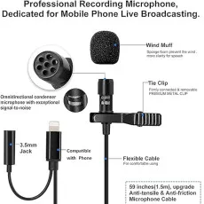 Rode Microphone for iPhone 14/13/12 Pro Max – Professional Audio Mic – UK Stock