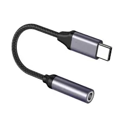 USB C to 3.5mm Aux Cable Female Headphone Jack Adapter Converter For iPad/Samsung