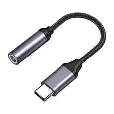 USB C to 3.5mm Aux Cable Female Headphone Jack Adapter Converter For iPad/Samsung