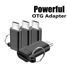 Male micro usb adapter.