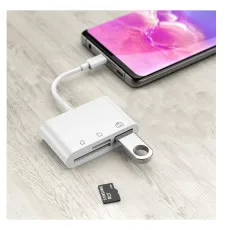 SD Card Reader Type-C Adapter For Samsung USB 3 in 1 Camera memory Kit Adapter