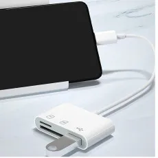 SD Card Reader Type-C Adapter For Samsung USB 3 in 1 Camera memory Kit Adapter