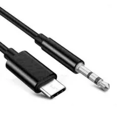 Type-C USB-C to 3.5mm Male Audio Jack AUX Cable Adapter for Car Stereo Samsung