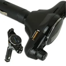 Fast Dual USB 2.1A Car Charger FM Transmitter MP3 Player Fits Smart-phones UK