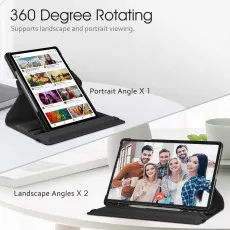 Samsung Galaxy Tab A 8.0 Rotate Case UK 8.0 inches SM-T290/T295 Rotating Slim PU Leather Protective Cover