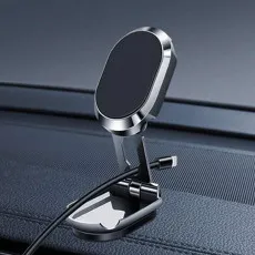 For Car Metal Folding Car Phone Holder Dashboard Mount 360° Rotation Stand UK