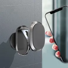 For Car Metal Folding Car Phone Holder Dashboard Mount 360° Rotation Stand UK