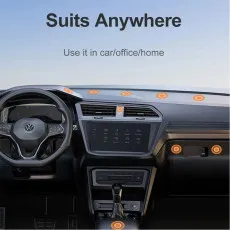 For Car Metal Folding Car Phone Holder Dashboard Mount 360° Rotation Stand UK