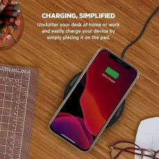 15W wireless charging pads for iPhone, Air Pods, Samsung, Google and More Fast Qi Charger for Mobiles