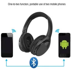 Shop Best Foldable Wireless Bluetooth Headset Noise Cancelling Over-Ear Earphone for Smart Phone UK