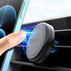 Universal Car Magnetic Mobile Phone Holder Air Vent Mount Bracket Fan Stand For Smartphones