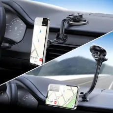 Best Adjustable Long Neck Magnetic Car Phone Windshield Dashboard Holder For Phone/iPhone UK