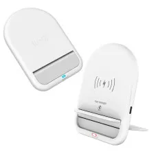 10W Fast Mobile Phone Wireless Charger Adapter With Ultra-Slim Pad Stand Holder