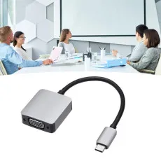 Best USB Type C To VGA Video Adapter Cable Converter For MacBook Samsung S Series Huawei UK