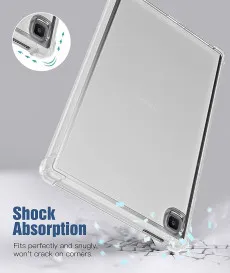 Samsung Galaxy Tab A7 Lite Case UK 8.7 inch 2022, SM-T200/T225 Crystal Clear TPU Skin Bumper Back Cover