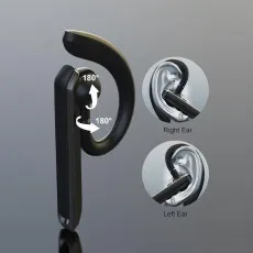 Affordable Wireless Neckband Earpiece with Noise Reduction Sports Headset UK