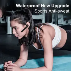 Affordable Wireless Neckband Earpiece with Noise Reduction Sports Headset UK