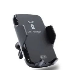 Fast Wireless In Car Phone Charger & Holder for iPhone Samsung Huawei