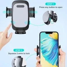 In Car 360° Rotate Car Phone Bracket Air Vent Holder For Apple & Android Phones