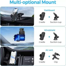 Best 360° Car Phone Holder Mount & Suction Cup Dashboard/Windshield Fits All Phones UK
