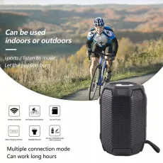 Best Portable Wireless Bluetooth Speaker Extra Bass Big LED Light USB Flash (Black) | UK Free Shipping