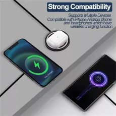 Magnetic Wireless Charger Pad(Fast Charge) | iPhone, Samsung & More (Free UK Shipping)