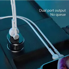 Fastest 18W QC3.0 & PD Car Charger Type C Charging Adapter For iPhone & Android |UK Free Shipping