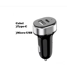 Fastest 18W QC3.0 & PD Car Charger Type C Charging Adapter For iPhone & Android |UK Free Shipping