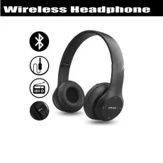 Foldable Best Sound Quality Wireless Headphone Headset Noise Cancelling For Smart Phone