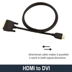 HDMI to DVI Cable