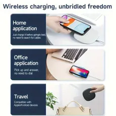 15W Magnetic Fast Wireless Charger Pad For iPhone & Samsung Phones