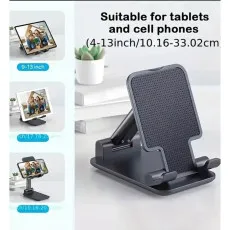 Universal Adjustable Phone & Tablet Stand Portable Desk Holder for iPhone And iPads