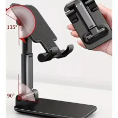 Universal Adjustable Phone & Tablet Stand Portable Desk Holder for iPhone And iPads