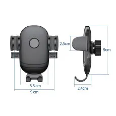 Universal 360° Rotate Car Phone Holder Air-Vent Mount Bracket for All Smart Mobile Phones