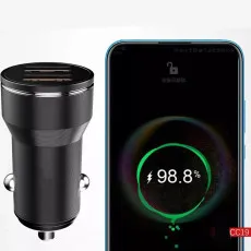 Fast Dual USB Car Charger 12V Adapter for iPhone & Samsung Fits All Phones UK