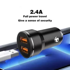 Fast Dual USB Car Charger 12V Adapter for iPhone & Samsung Fits All Phones UK