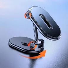 360° Rotating Foldable Strong Magnetic Car Phone Holder for Dashboard | UK Free Shipping