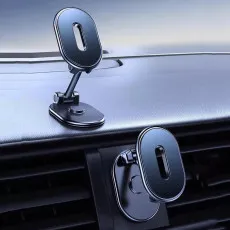 360° Rotating Foldable Strong Magnetic Car Phone Holder for Dashboard | UK Free Shipping