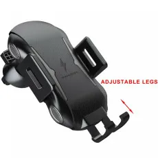 10W Wireless Car Phone Charger Mount Secure Air Vent Phone Holder for iPhone & Android