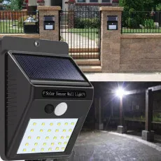 Solar Security Light with Motion Sensor