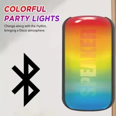 10W Wireless Bluetooth Speaker Portable Subwoofer LED Lights For Samsung iPhone iPad | UK