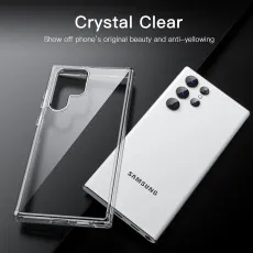 Bumper Clear Case For Samsung Galaxy S22 Ultra