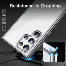 Bumper Clear Case For Samsung Galaxy S22 Ultra