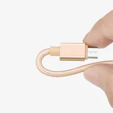 Micro USB Cable UK Heavy Duty Braided Micro USB Fast Charging Cable 2M Lead For Samsung OPPO Huawei