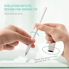 Touch Screen Pen UK Stylus Universal High Sensitive & Precision Capacitive Disc Tip (White)