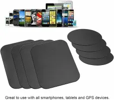 Strong Adhesive Magnetic Car Phone Holder Metal Plates For Universal Mount