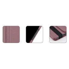 Galaxy Tab S7 Plus Case UK 360 12.4" 2020 Rotating Swivel Stand Cover T970/T976B (Rose)