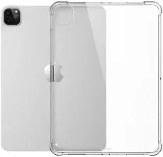 iPad Pro 6th Gen Case 2022 Shockproof 12.9" Silicon Slim TPU Clear Gel Cover